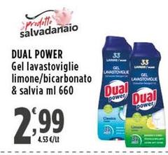 Dual Power - Gel Lavastoviglie Limone