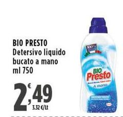Bio Presto - Detersivo Liquido Bucato A Mano