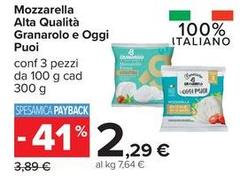 Granarolo - Mozzarella Alta Qualità  E Oggi Puoi