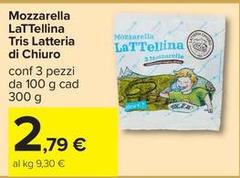 Latteria sociale di chiuro - Mozzarella Lattelina Tris