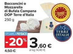 Terre d'Italia - Bocconcini O Mozzarella Di Bufala Campana DOP