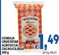 Consilia - Crostatine Albicocca/ Cacao/ciliegia