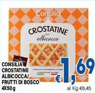 Consilia - Crostatine Albicocca/ Frutti Di Bosco
