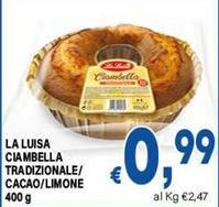 La luisa - Ciambella Tradizionale