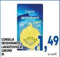 Consilia - Deodorante Lavastoviglie Limone