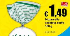 Vallè - Mozzarella Vallelata Ciuffo