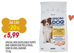 Monge - Special Dog Excellence Puppy And Junior Con Pollo Riso