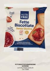 Nutri free - Fette Biscottate Monoporzione