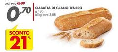 Ciabatta Di Grano Tenero