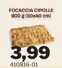 Focaccia Cipolle