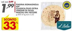 Oliva - Piadina Romagnola IGP Classica/Olio Extra Vergine Di