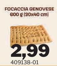 Focaccia Genovese