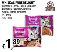 Whiskas - Pure Delight Salmone E Tonno