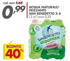 San Benedetto - Acqua Naturale/Frizzante