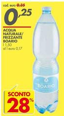 Boario - Acqua Naturale/Frizzante
