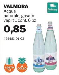 Valmora - Acqua Naturale, Gasata