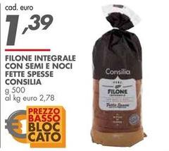 Consilia - Filone Integrale Con Semi E Noci Fette Spesse