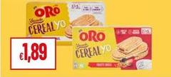 Oro saiwa - Cereali