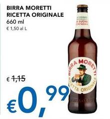 Moretti - Birra Ricetta Originale