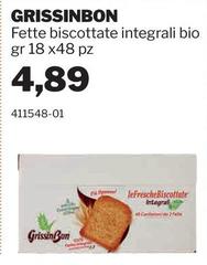 Grissin Bon - Fette Biscottate Integrali Bio