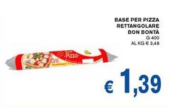 Bon bontà - Base Per Pizza Rettangolare