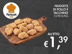 Nuggets Di Pollo E Tacchino