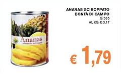 Bontà di campo - Ananas Sciroppato