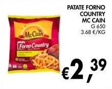 Mc cain - Patate Forno Country