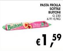 Buitoni - Pasta Frolla Sottile