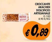 Dolcificio veneto - Croccante Arachidi Dolcificio Artigianale