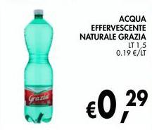 Grazia - Acqua Effervescente Naturale