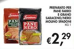 Molino spadoni - Preparato Per Pane Farro E Grano Saraceno/Nero