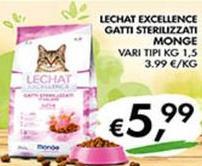Monge - Lechat Excellence Gatti Sterilizzati