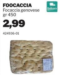 Focaccia Genovese