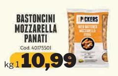 Bastoncini Mozzarella Panati