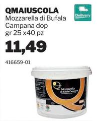 QMaiuscola - Mozzarella Di Bufala Campana Dop