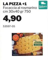 La Pizza +1 - Focaccia Al Rosmarino