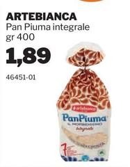 Artebianca - Pan Piuma Integrale