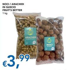 Fruit's Better - Noci/Arachidi In Guscio