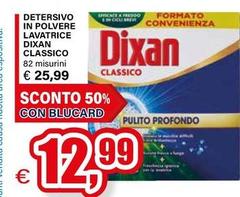 Dixan - Detersivo In Polvere Lavatrice Classico