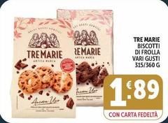 Tre Marie - Biscotti Di Frolla
