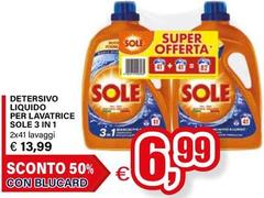 Sole - Detersivo Liquido Per Lavatrice