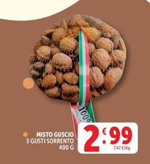 Misto Guscio 3 Gusti Sorrento