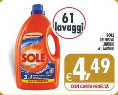 Sole - Detersivo Liquido
