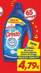 Bio Presto - Detersivo Liquido Classico