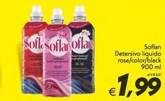 Soflan - Detersivo Liquido Rosa/Color/Black