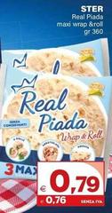 Ster - Real Piada Maxi Wrap & Roll
