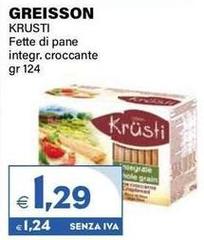 Griesson - Krusti Fette Di Pane Integr. Croccante