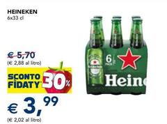 Heineken - 6x33 Cl