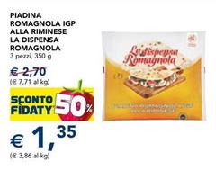 Piadina romagnola - Piadina Romagnola IGP Alla Riminese La Dispensa Romagnola